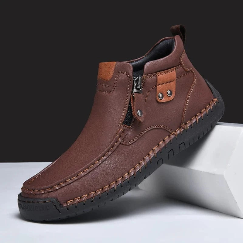 Lance Levy Genuine Leather Boots