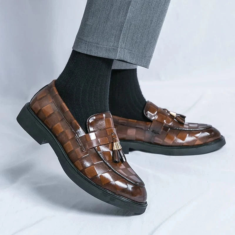 Moreno Genuine Leather Loafers