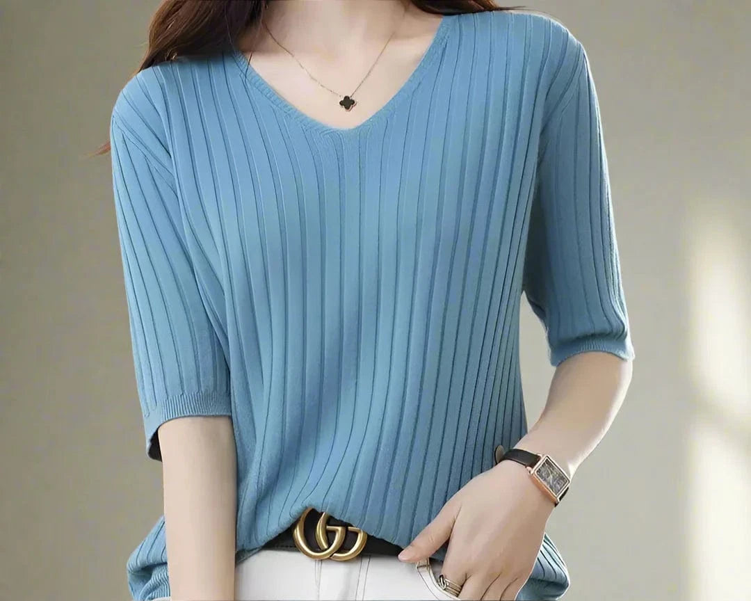 Thalia Summer Knit Tee