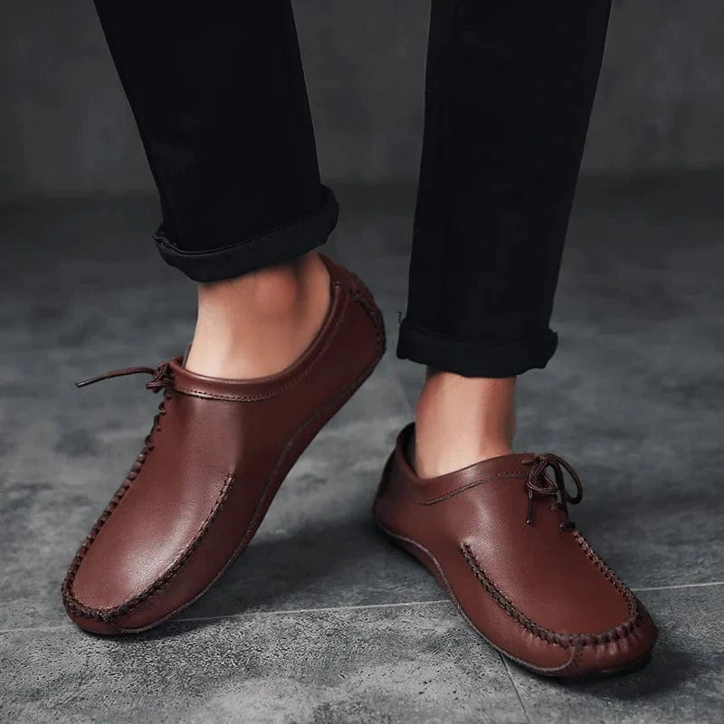 FREDDIE LARRY LACE UP LOAFERS