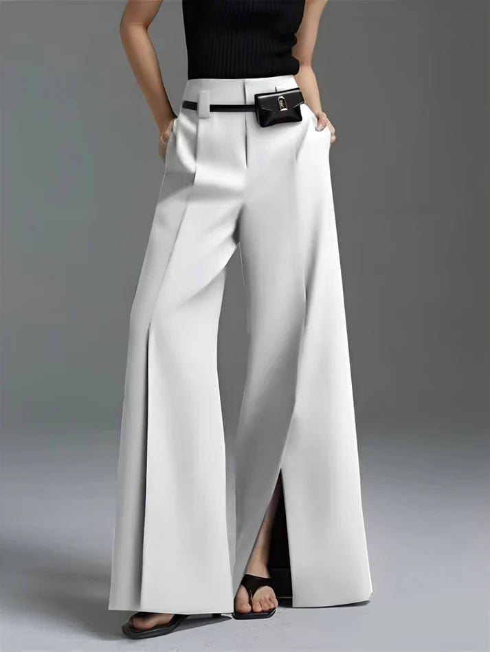 Freya Front-Split Elegant Pants