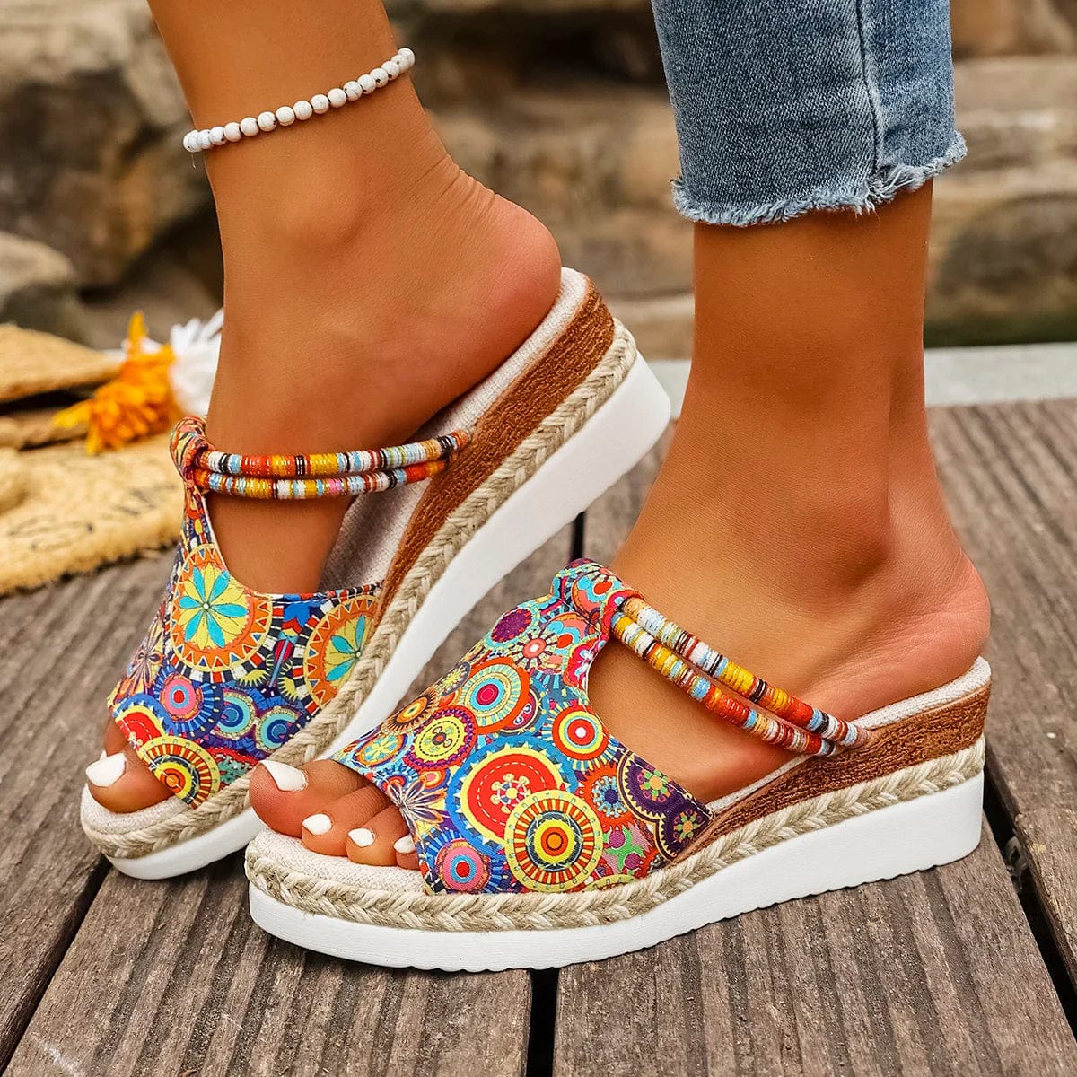 Caitlin Stylish Wedge Sandal