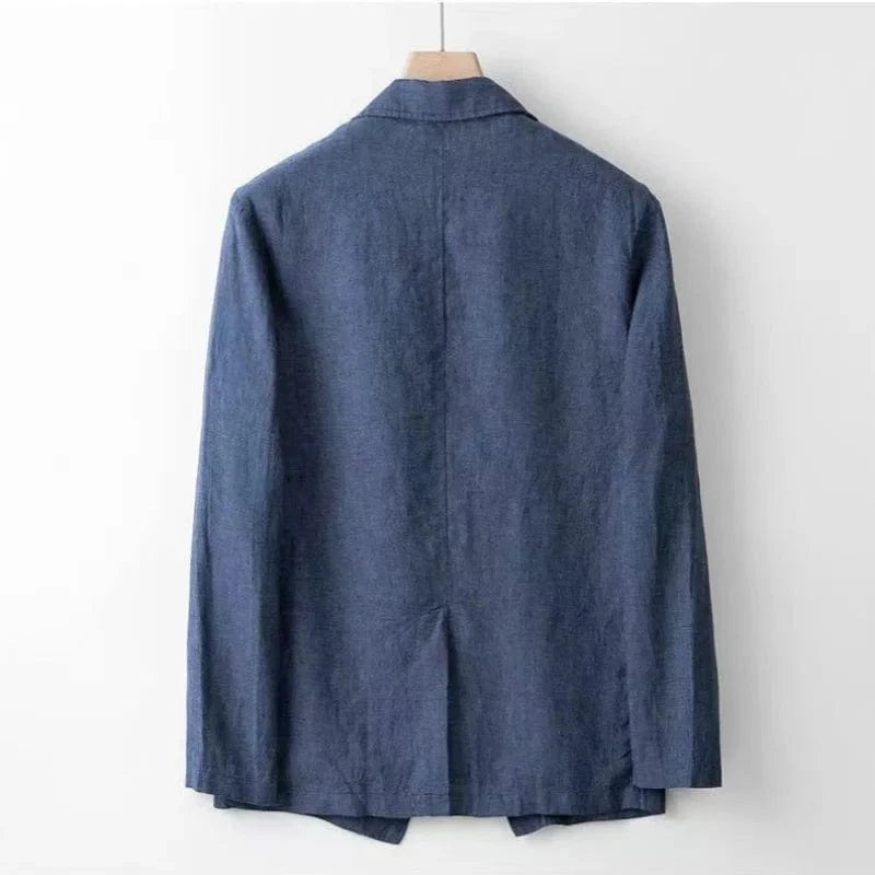 Thomas Mendy Linen Suit Set