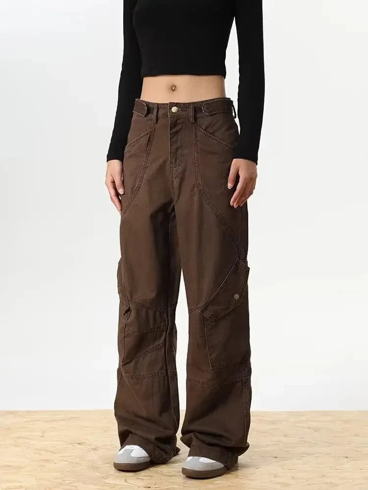 Millie Wide Leg Cargo Pants