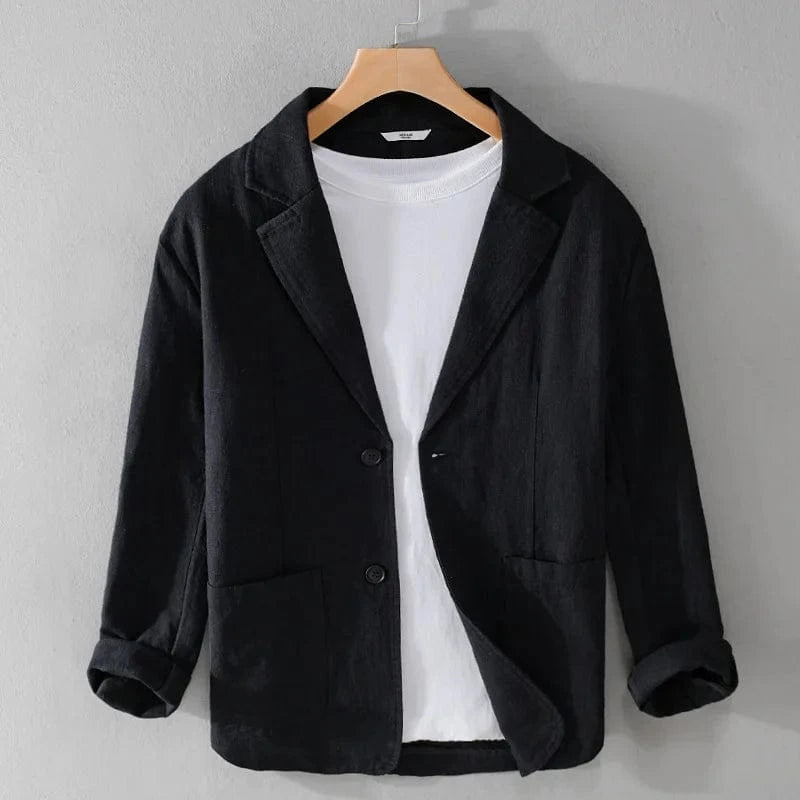 Leanho 100% Linen Jacket