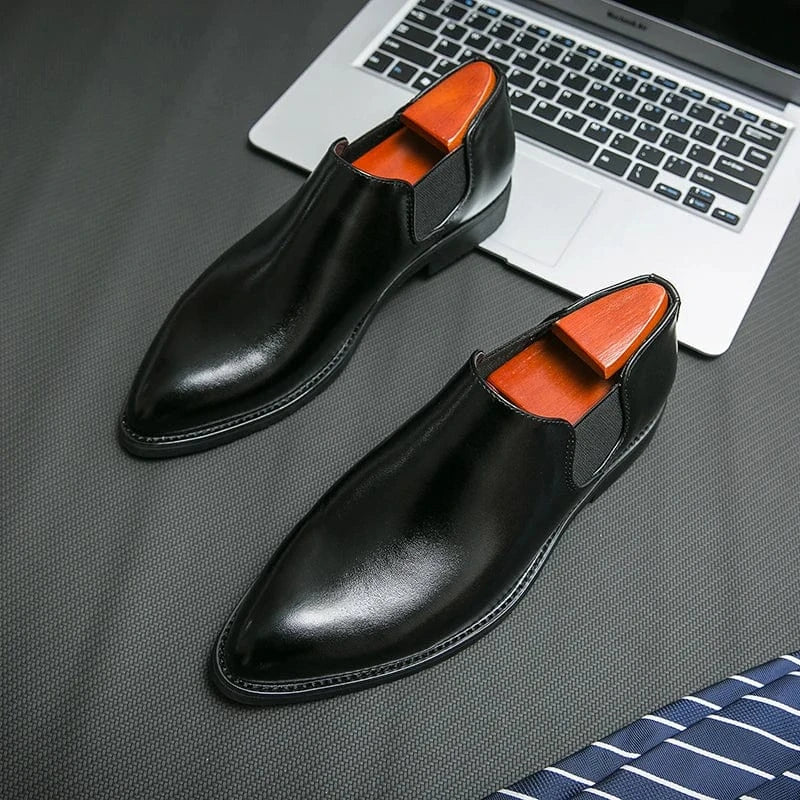 Mevo Genuine Leather Loafers