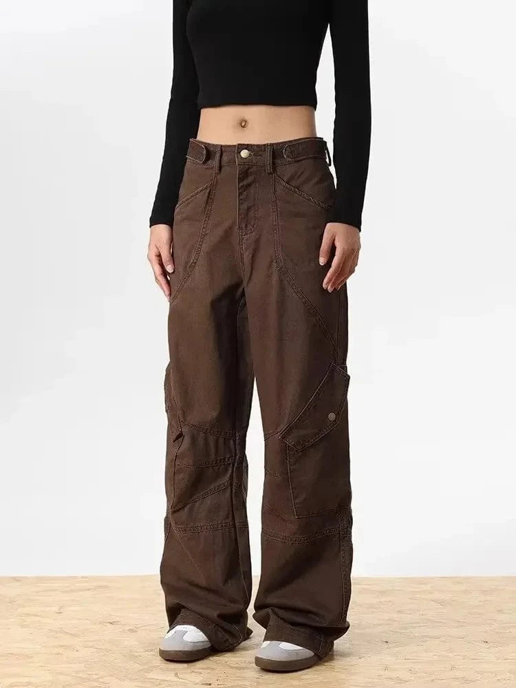 Millie Wide Leg Cargo Pants