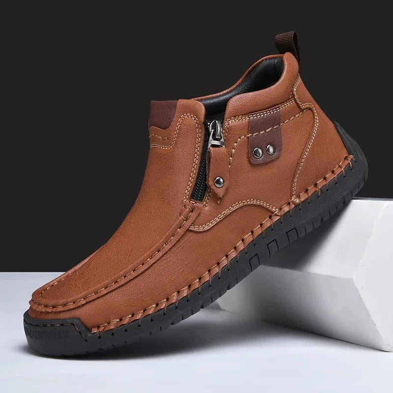 Lance Levy Genuine Leather Boots