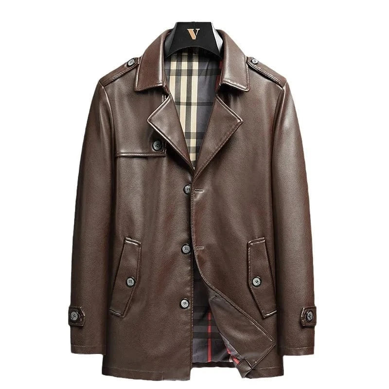 Oliver Carlo Leather Coat