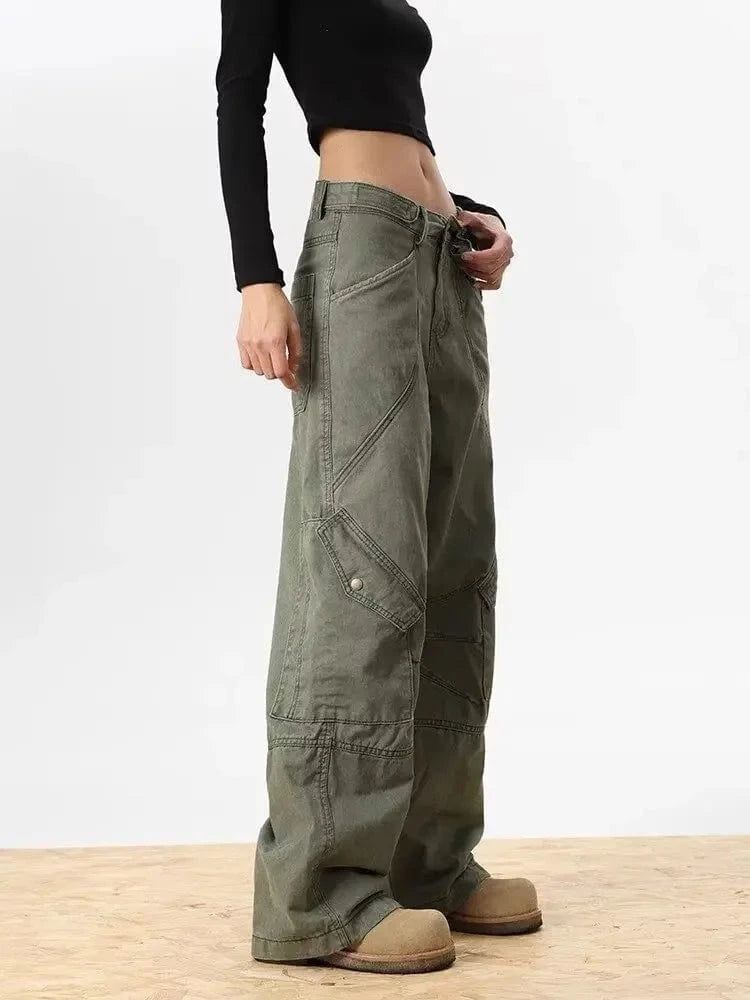 Millie Wide Leg Cargo Pants