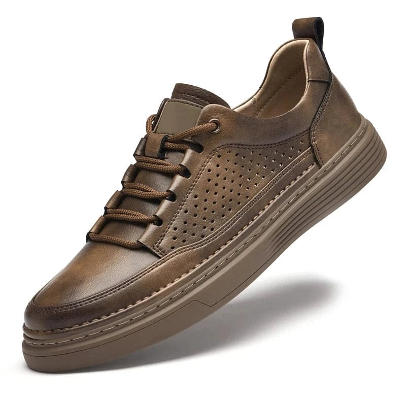 Anthony Jason Genuine Leather Sneakers