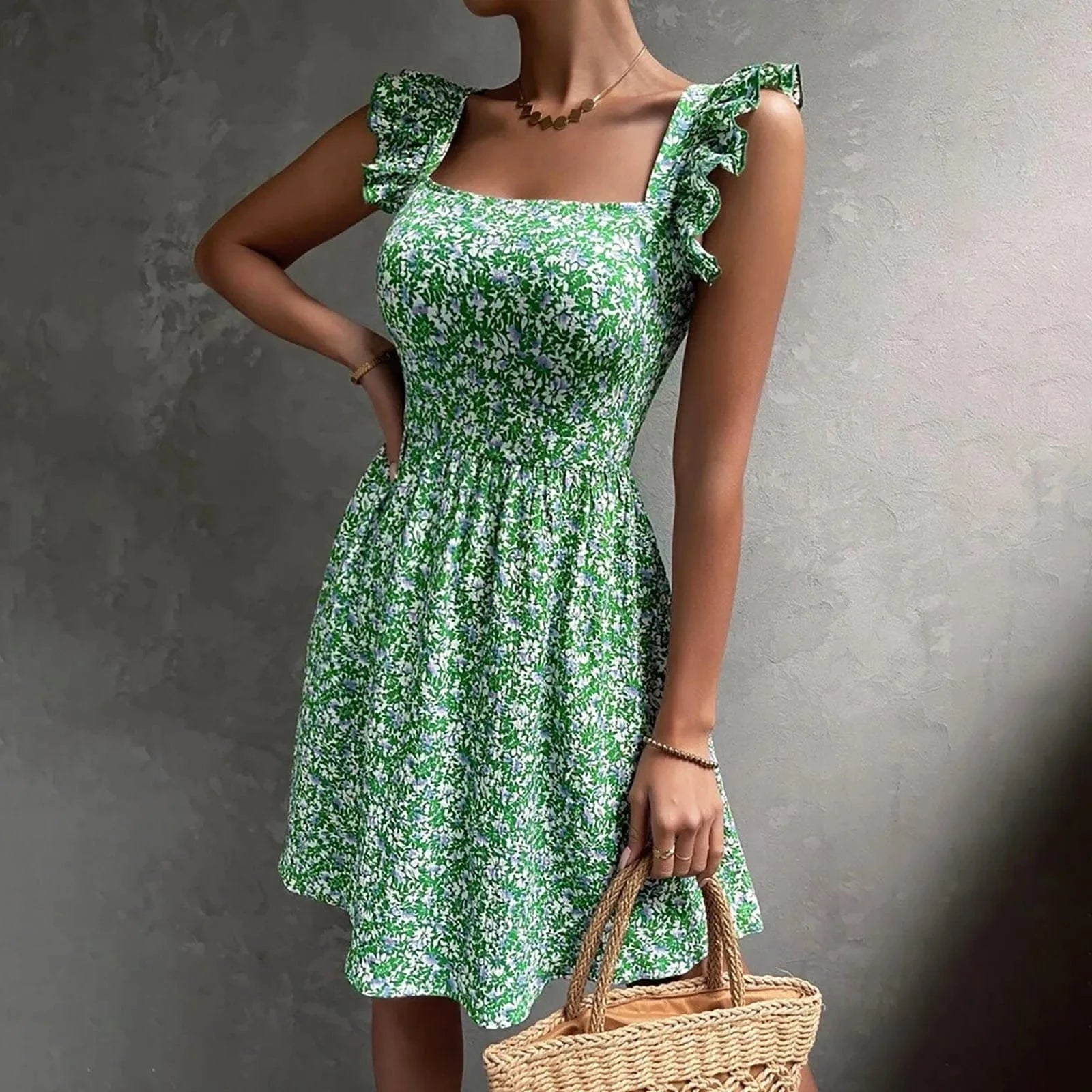 Alesa Floral Dress
