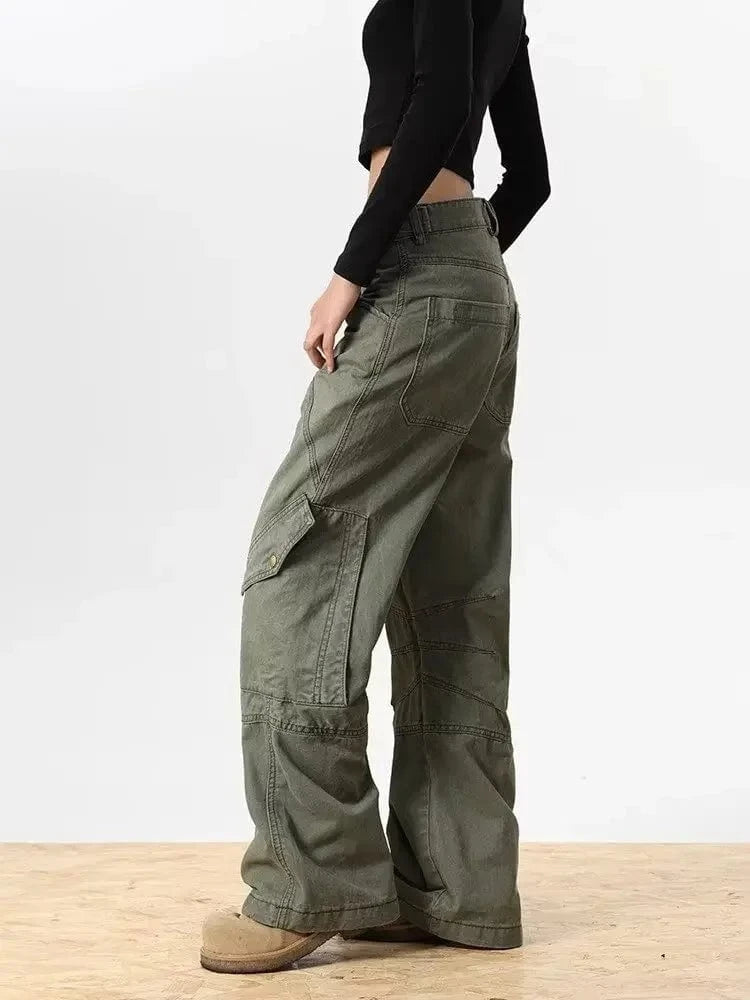 Millie Wide Leg Cargo Pants