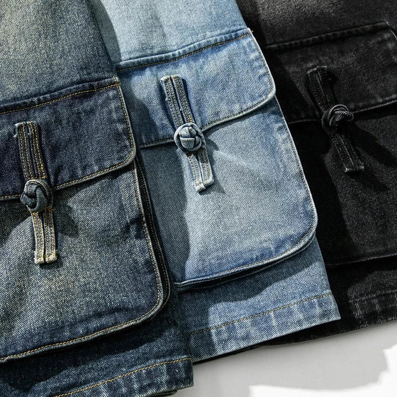 Montello Denim Kimono Jacket
