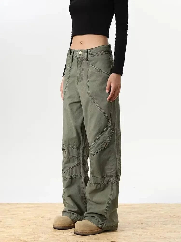 Millie Wide Leg Cargo Pants