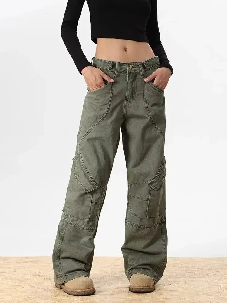 Millie Wide Leg Cargo Pants