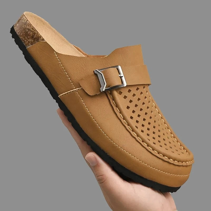 Harris Genuine Leather Loafers Slipper