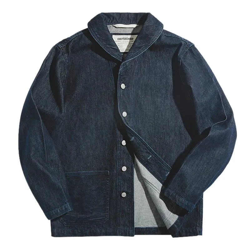 Mance Lapel Jean Jacket
