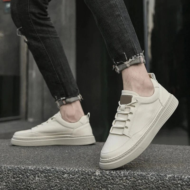 Anthony Jason Genuine Leather Sneakers
