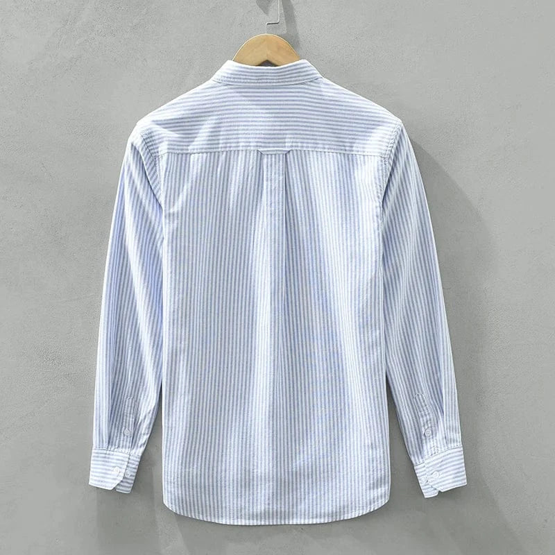 Monaco Striped Linen Shirt