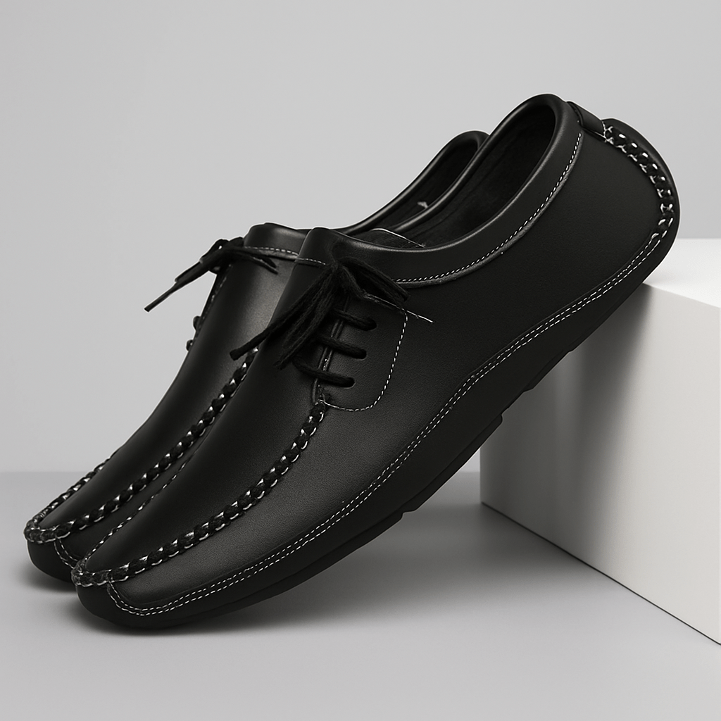 FREDDIE LARRY LACE UP LOAFERS