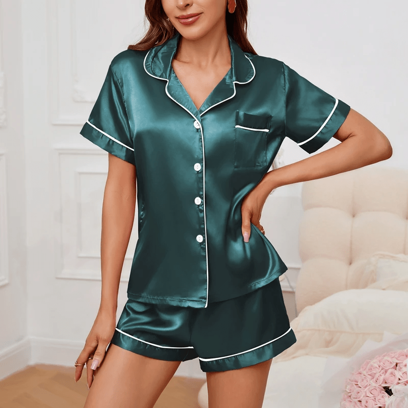 Serena Satin Set