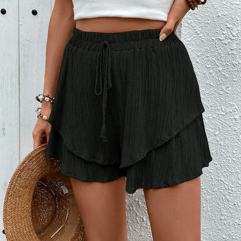 Sway Layered Ruffle Shorts