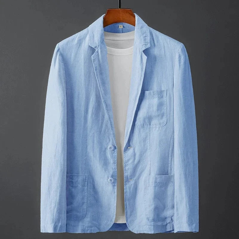 Luigi Enrico Luxe Linen Jacket