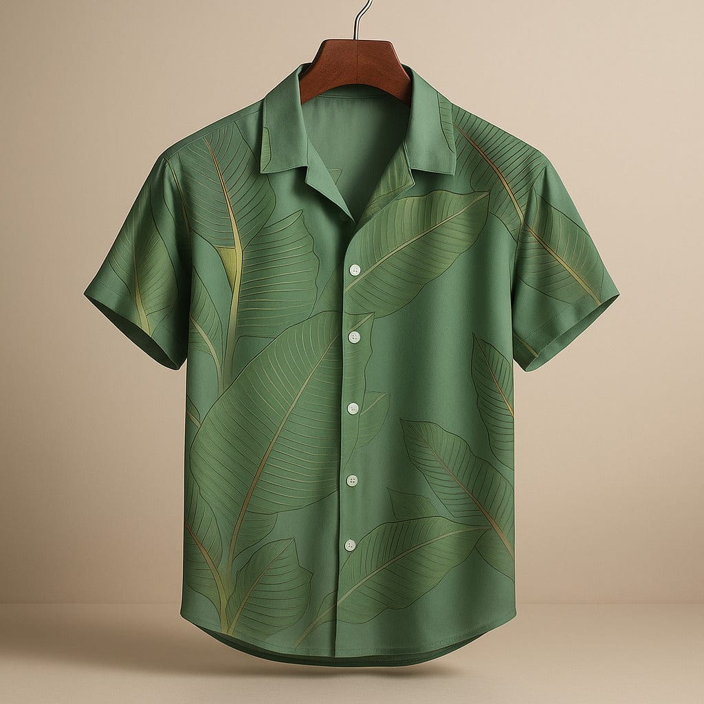 Marino Tropical Print Shirt
