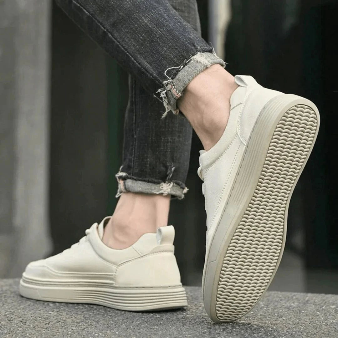 Anthony Jason Genuine Leather Sneakers