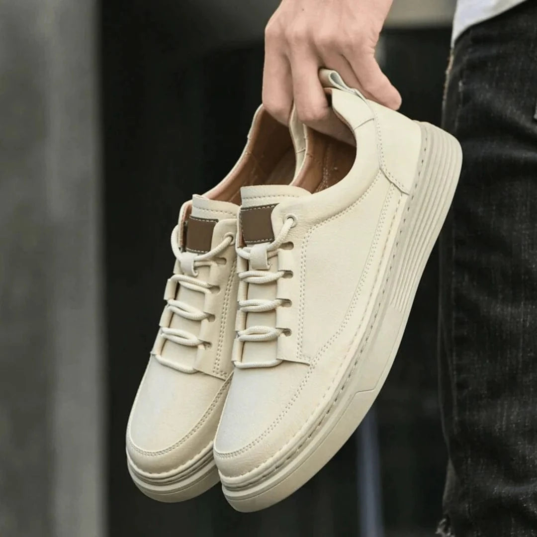 Anthony Jason Genuine Leather Sneakers