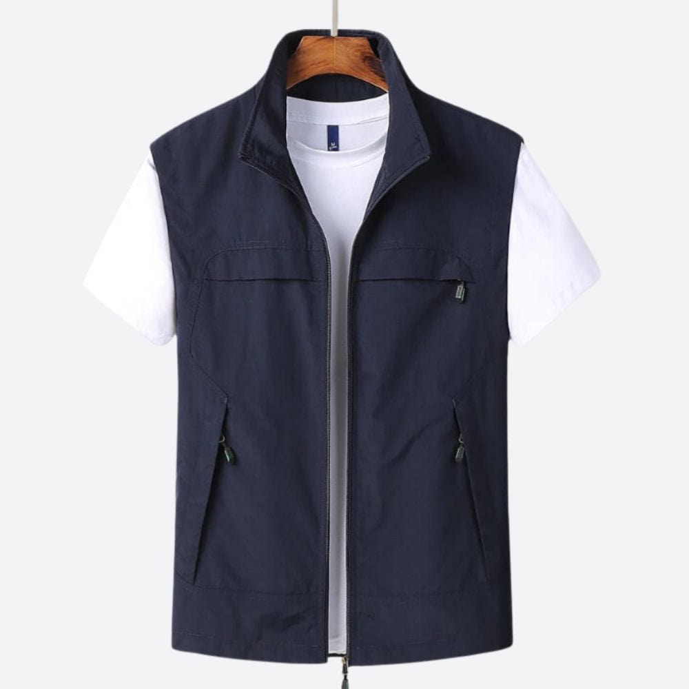 Ethan™ | Lightweight sleeveless summer vest