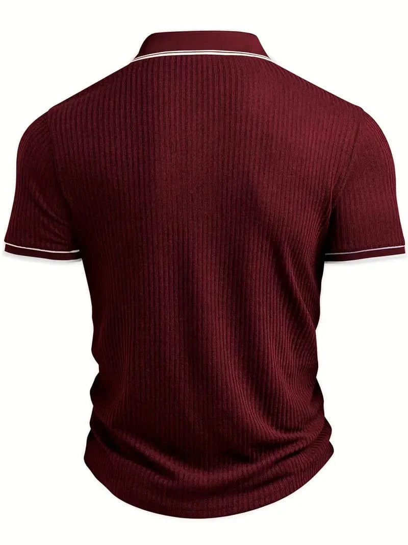 Lauren Ortis - Elegant Short Sleeve Polo Shirt