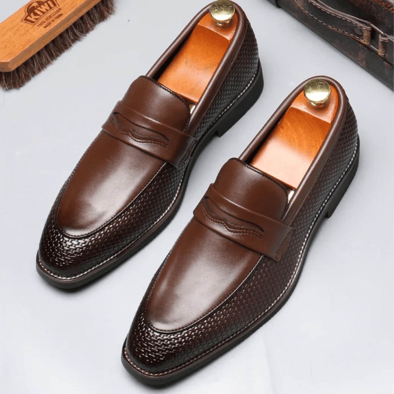 Hudson Contrast Penny Loafer