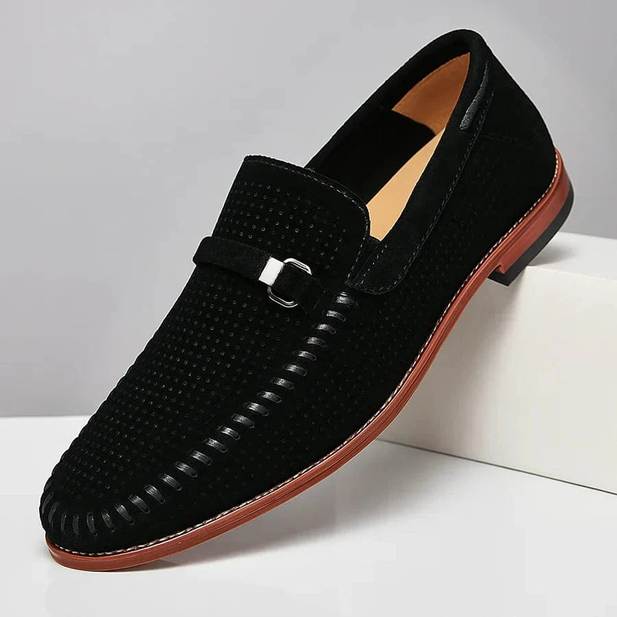 SOREN ELLIS GENUINE SUEDE LOAFERS