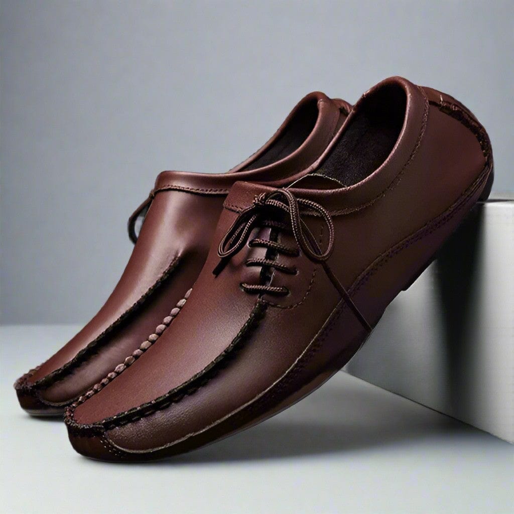 FREDDIE LARRY LACE UP LOAFERS