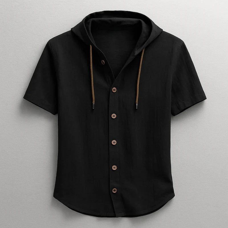 Redmond Linen Hoodie Shirt