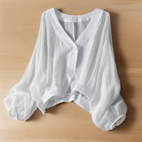 EMELIA LINEN BLOUSE
