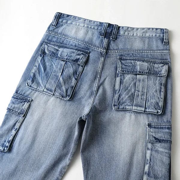 Monty Jora Denim Cargo Jeans