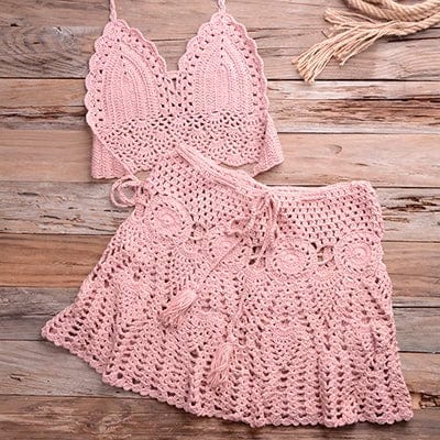 Riviera Crochet Bikini Set