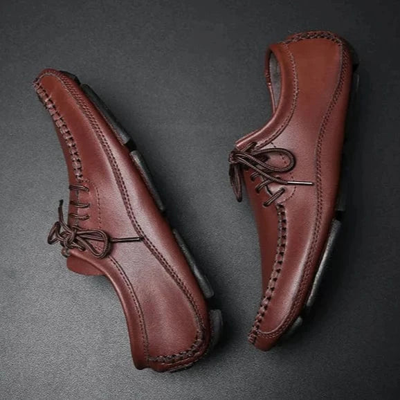 FREDDIE LARRY LACE UP LOAFERS