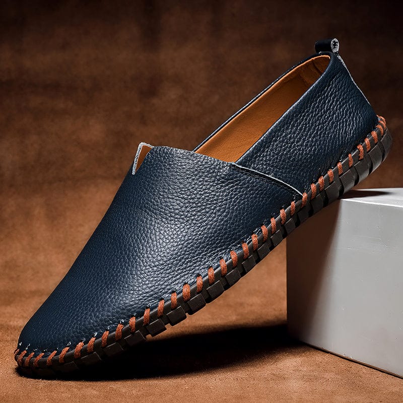 Adrian Percy Minimalist Leather Loafers