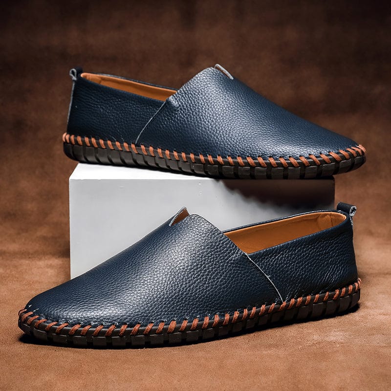 Adrian Percy Minimalist Leather Loafers