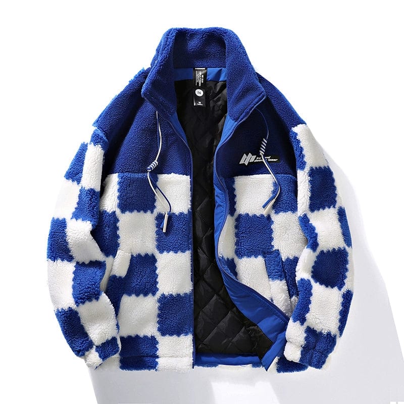 Malon Checkered Fleece Jacket