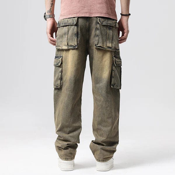 Monty Jora Denim Cargo Jeans