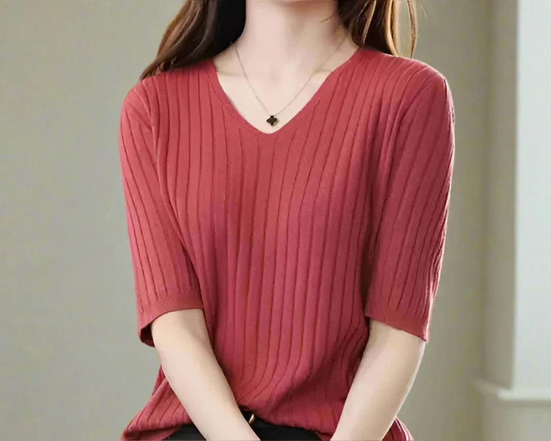 Thalia Summer Knit Tee
