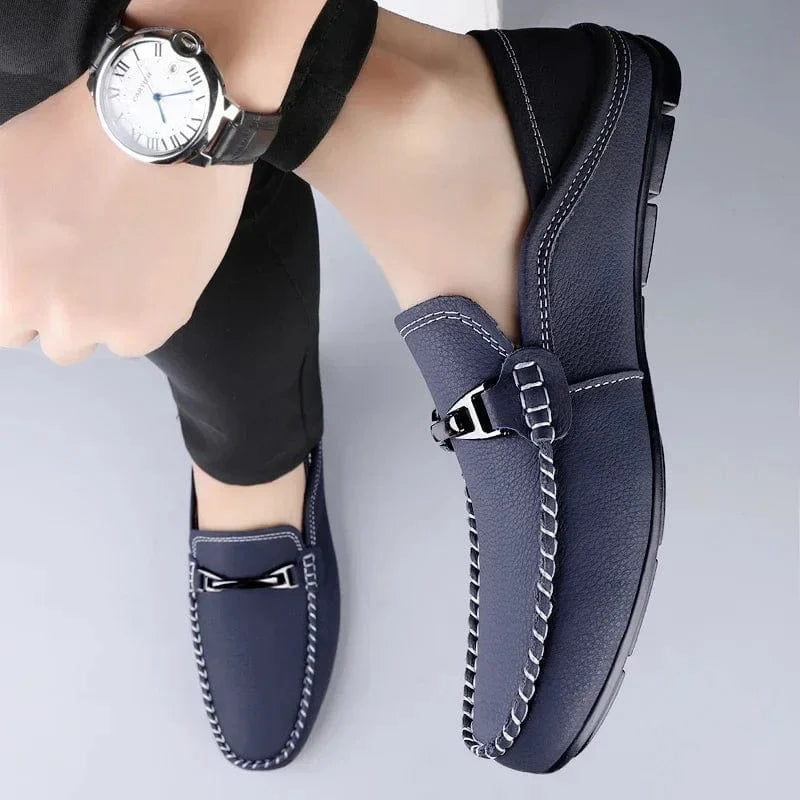 Trelis Genuine Leather Loafers