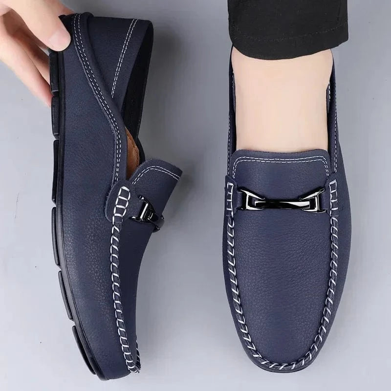 Trelis Genuine Leather Loafers