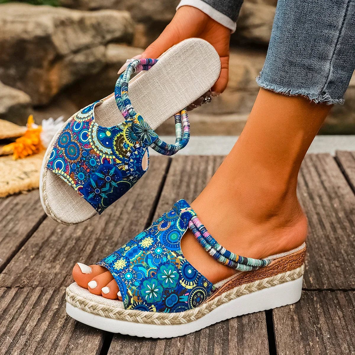 Caitlin Stylish Wedge Sandal