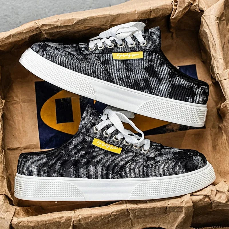 Halston Canvas Slip-on Sneakers